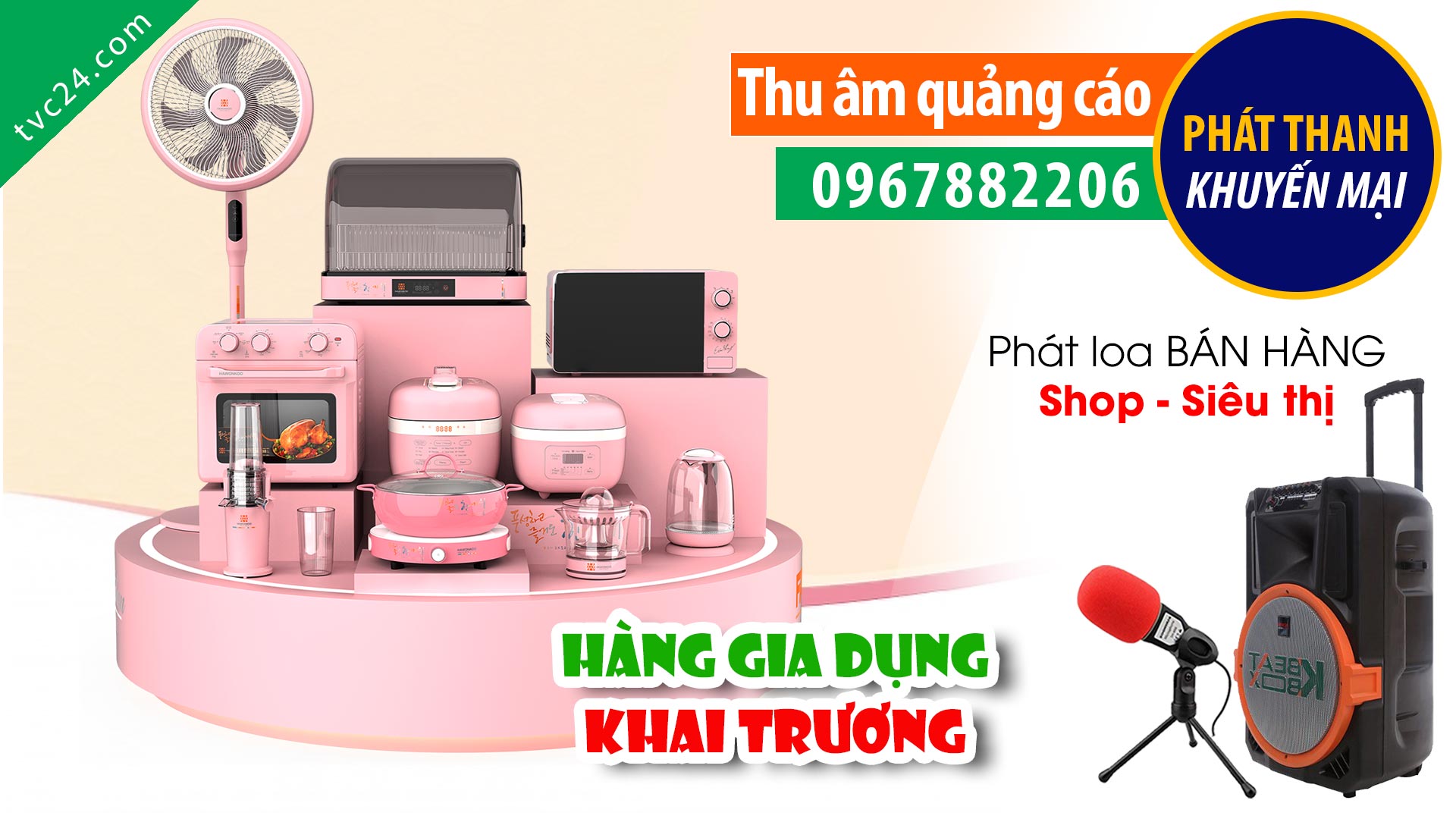 Thu âm Quảng cáo bán hàng gia dụng 3 món 100k Anna pro #MC đọc Bán hàng CỰC HAY