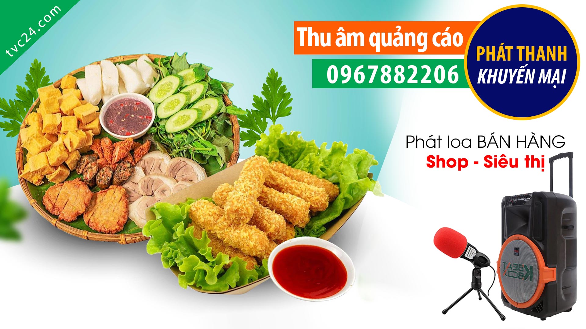 Thu âm Quảng cáo Bún đậu Ba Anh Em chi nhánh 3 Khai trương Khuyến mại