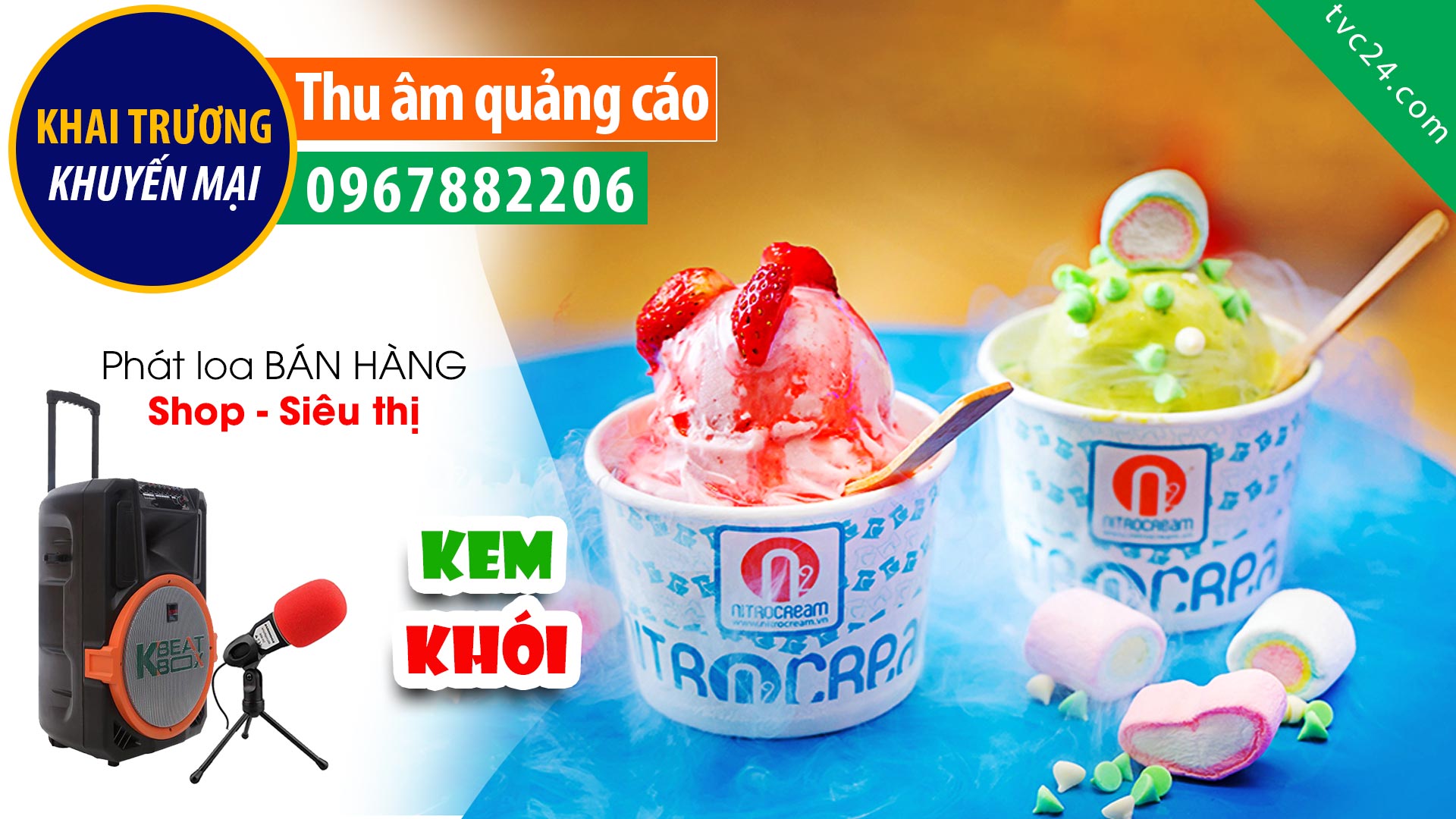 Thu âm quảng cáo bán hàng QUÁN ĂN – ĐỒ NƯỚNG – ĂN VẶT