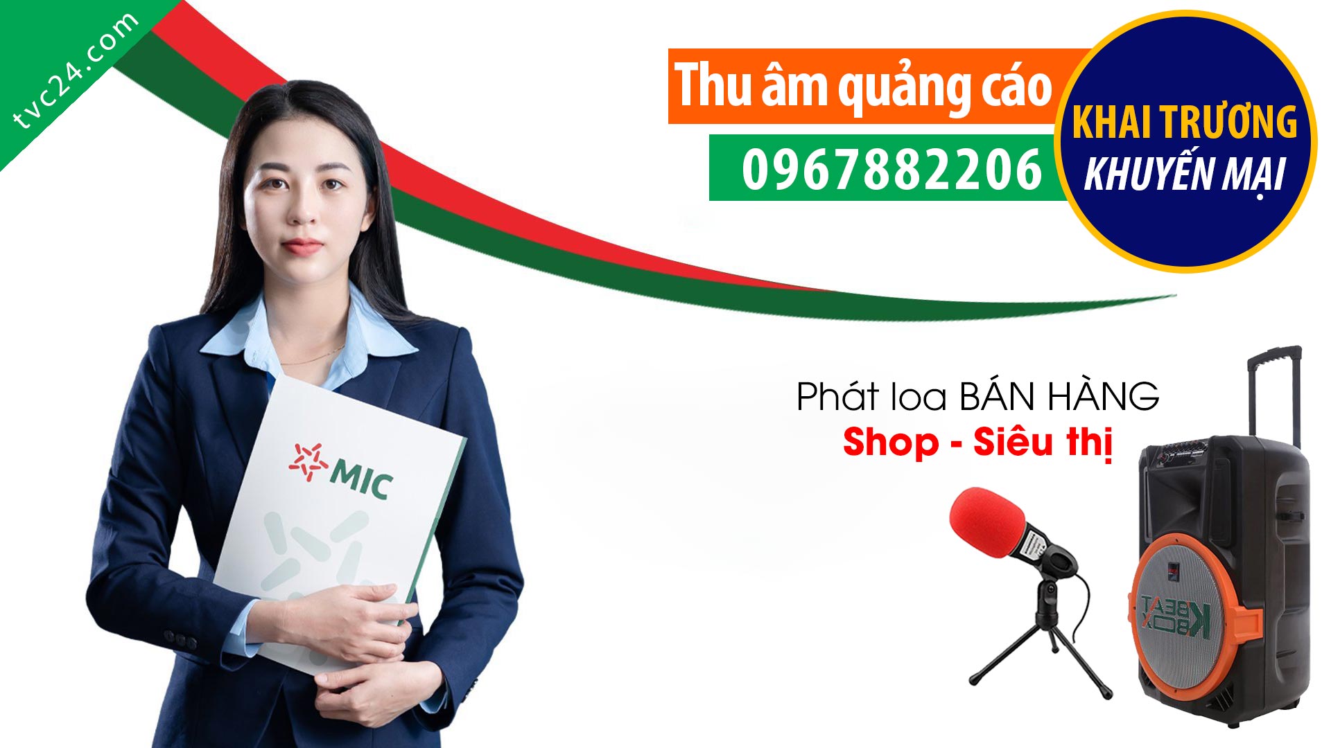 Thu âm Quảng cáo Bảo hiểm MIC