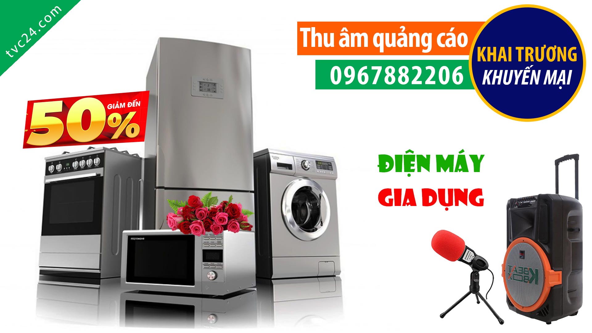 Thu âm Quảng cáo điện máy Trường Thịnh