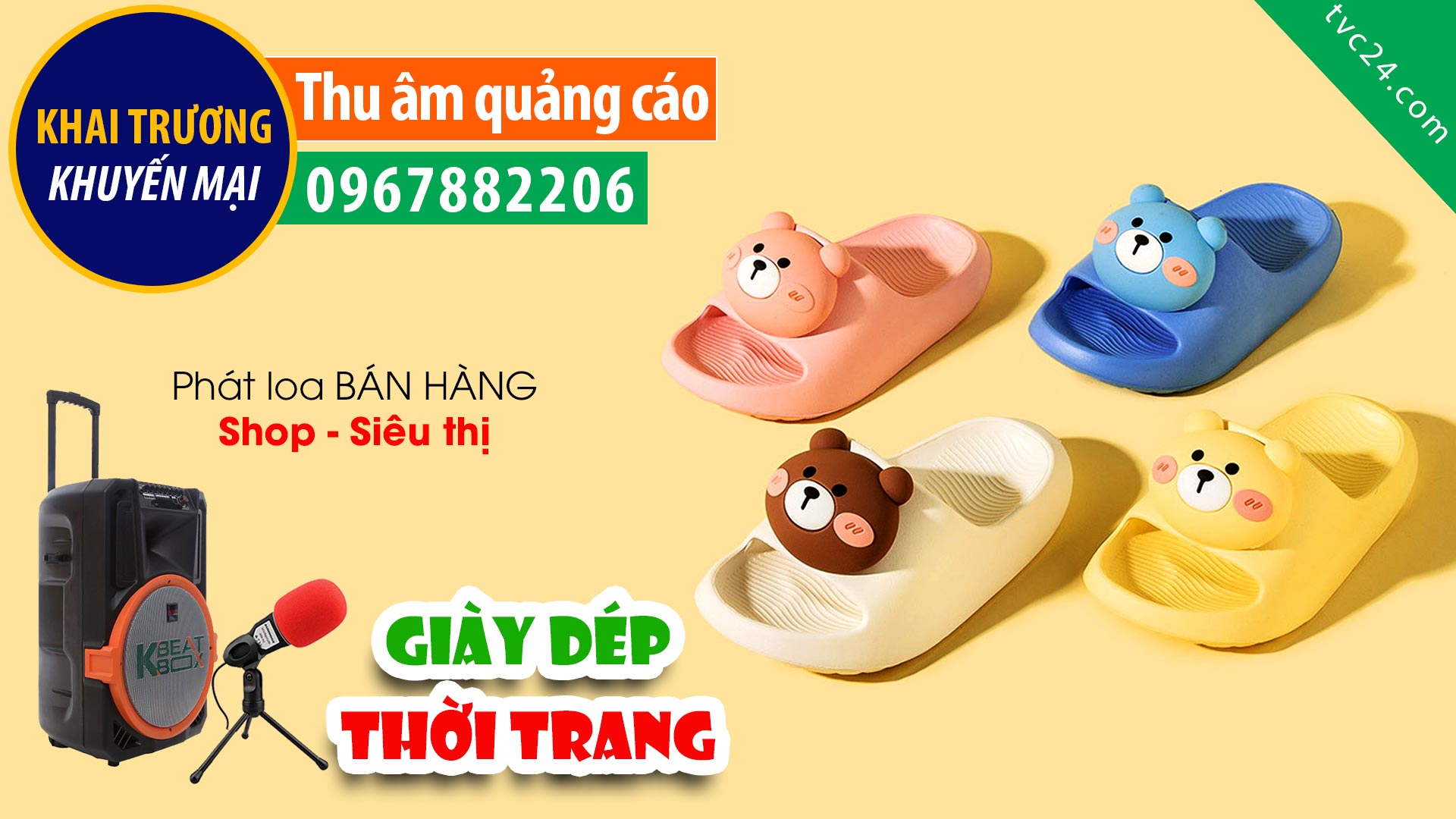 Thu âm Quảng cáo shop giày dép thời trang Đan Vy shoes
