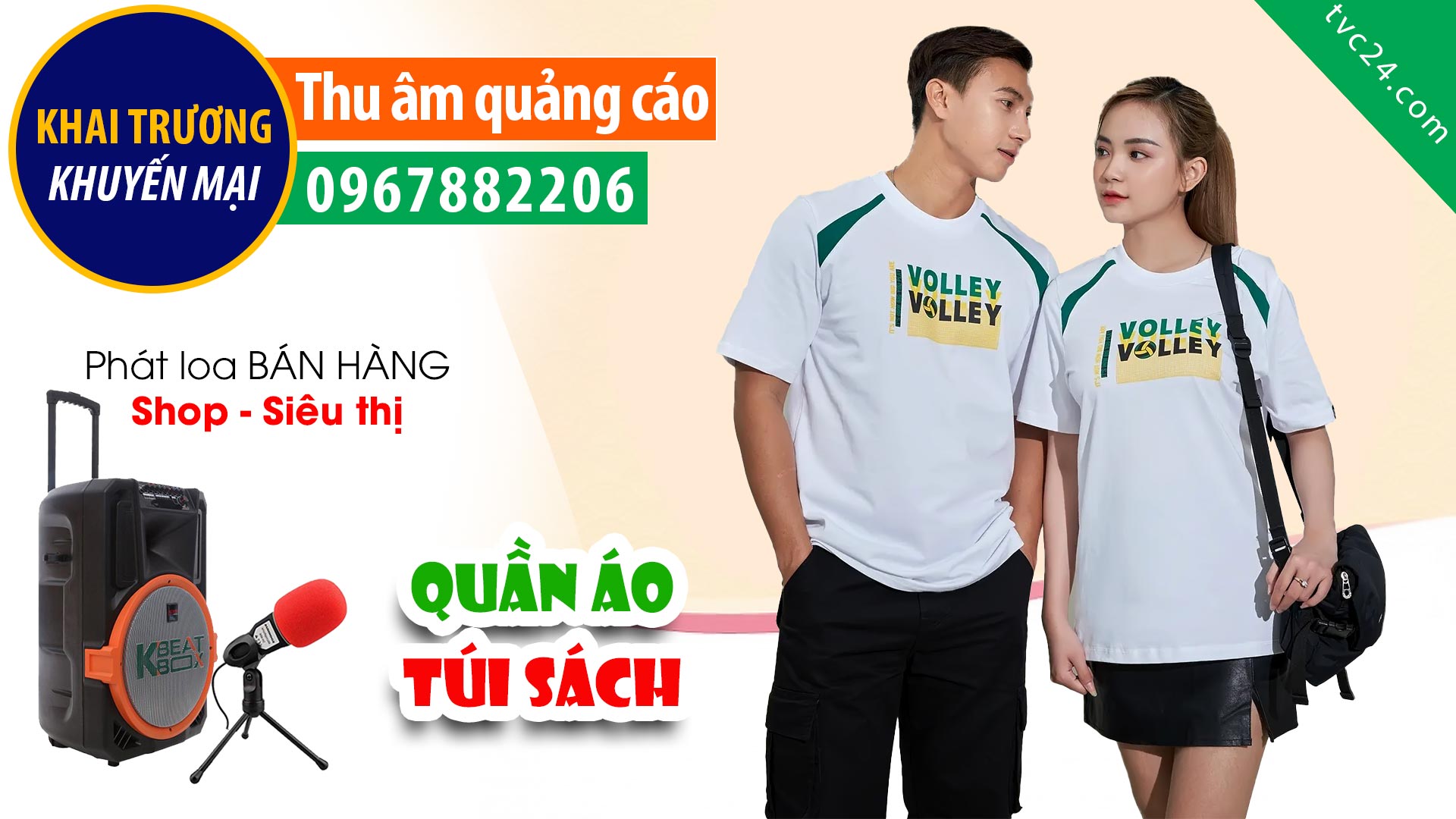 Thu âm Quần áo túi sách thời trang Linh Cherry Clothing