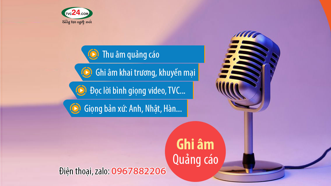 Thu âm quảng cáo cửa hàng điện thoại HT mobile MC đọc lời bình 0967882206