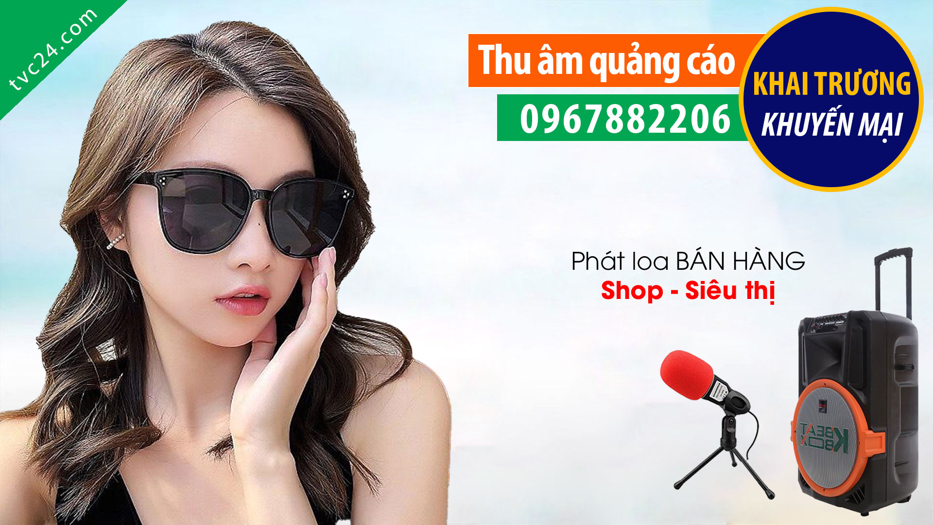 Thu âm quảng cáo Mắt kính BV Điện Biên Phủ TVC24