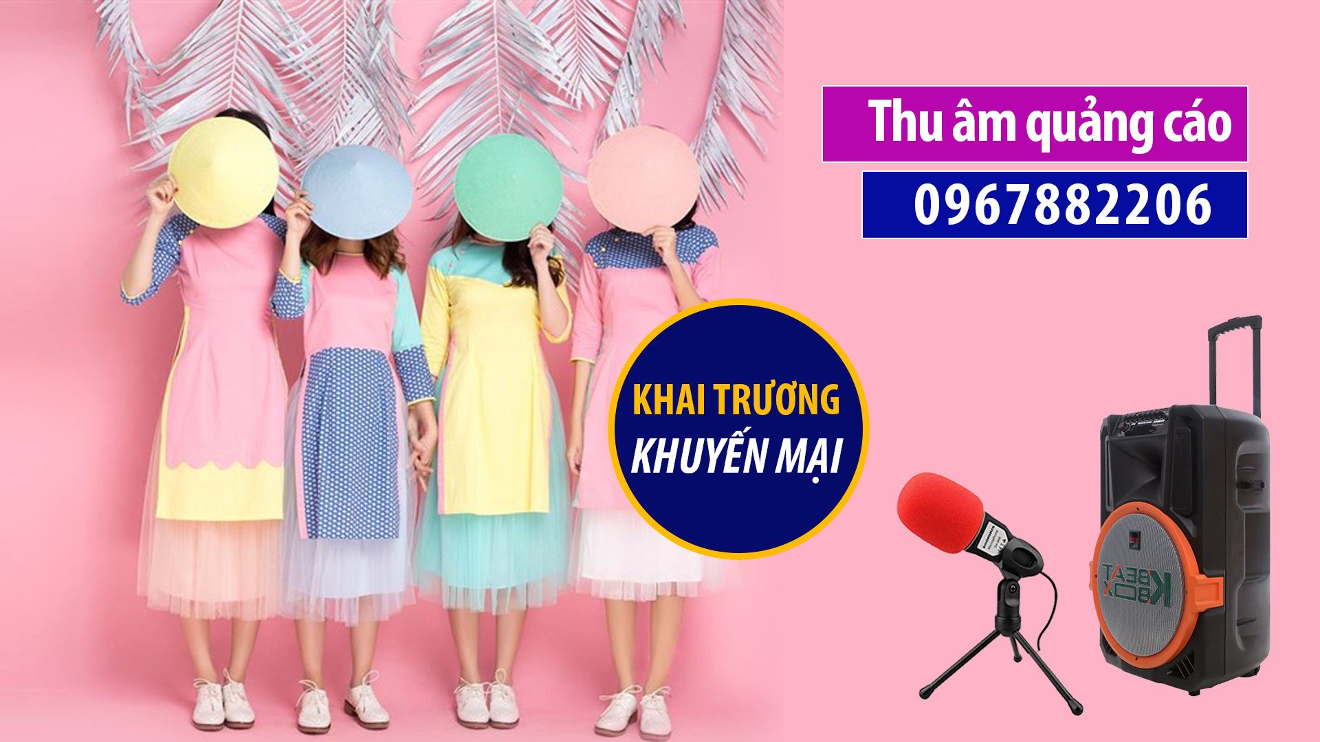 Thu âm quảng cáo Thời trang AGIN phòng thu TVC24 giọng đọc MC lấy file ngay