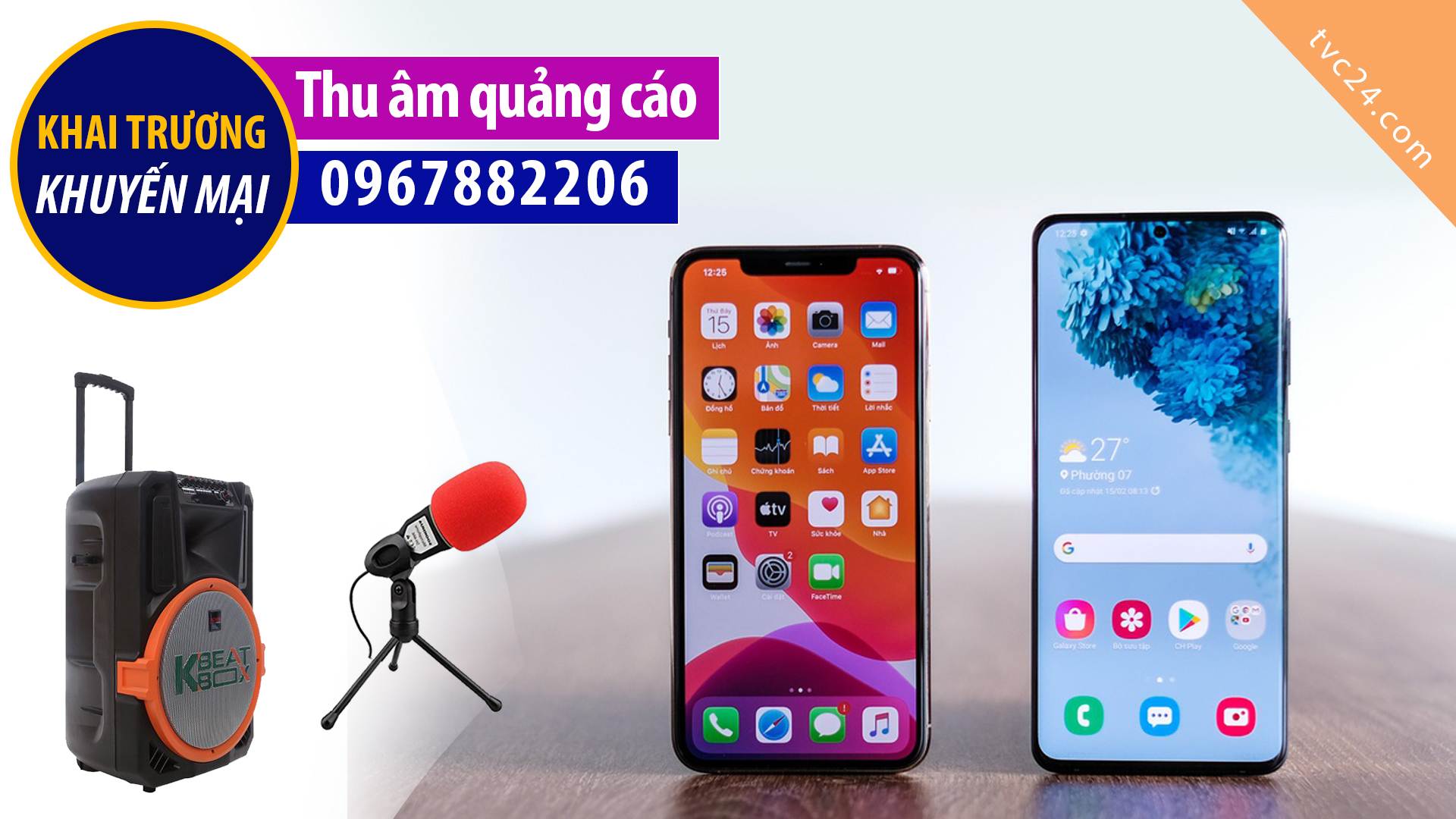Thu âm thông báo Thế giới di động Duy Khánh chống dịch Covid 9