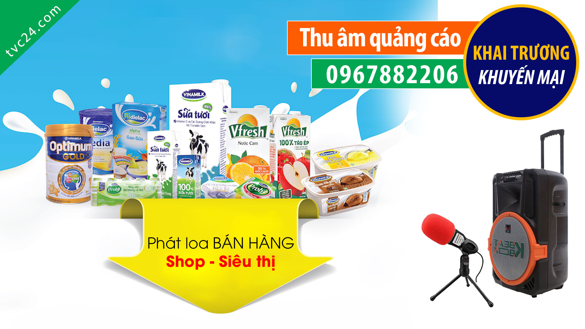 Thu âm quảng cáo công ty HCare Việt Nam