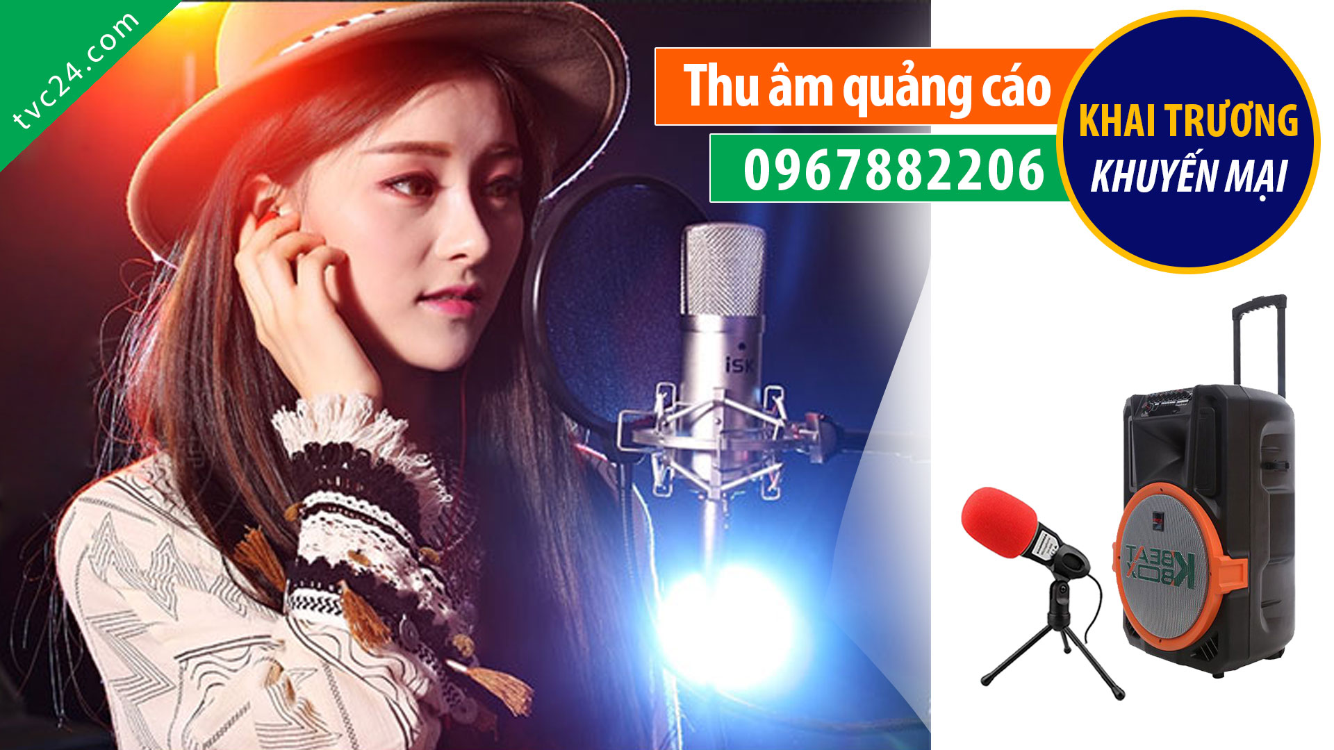 Thu âm quảng cáo Công ty Cổ phần Bigcity Việt Nam MC đọc giá rẻ nhất Hà Nôi