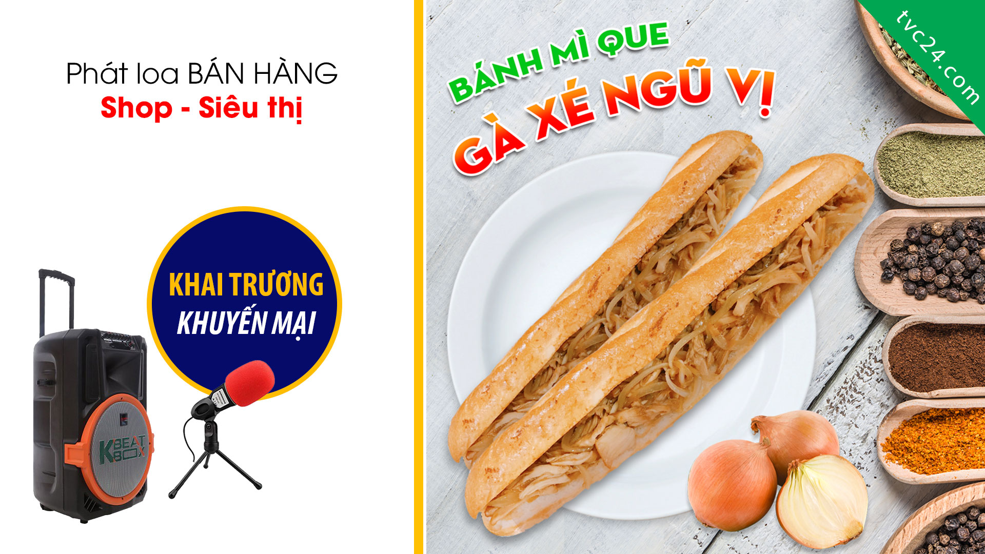 Thu âm quảng cáo Bánh mỳ que Tư Hải Phòng