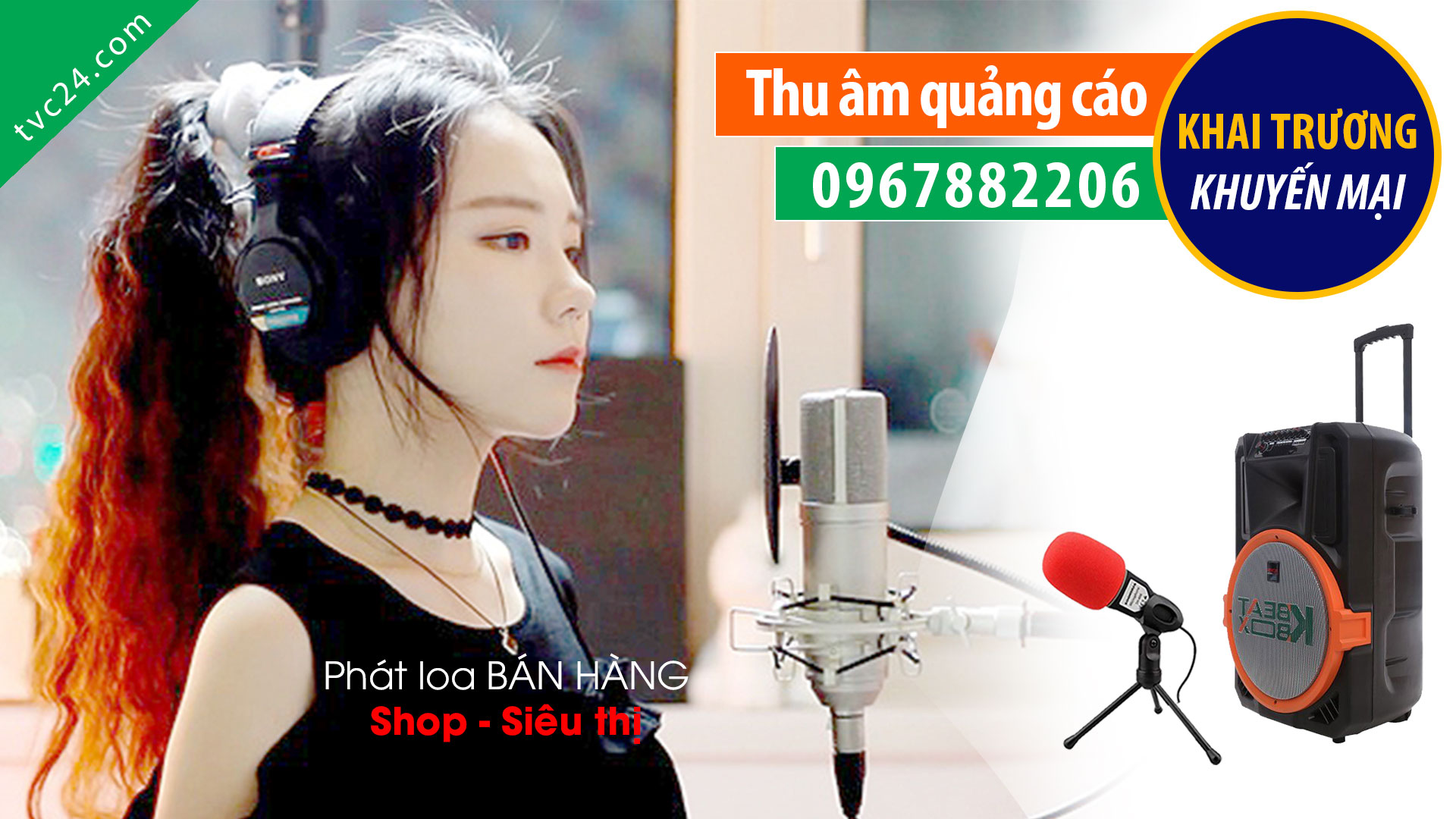 Thu âm quảng cáo Thanh Hà Plaza