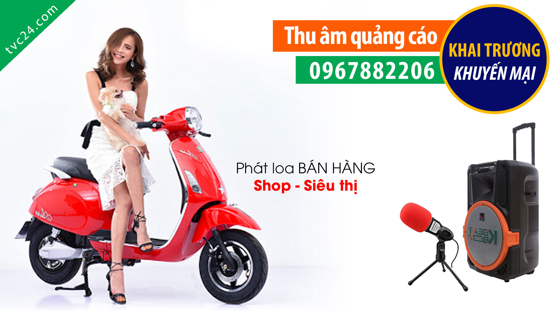 Thu âm quảng cáo cửa hàng xe Việt Anh