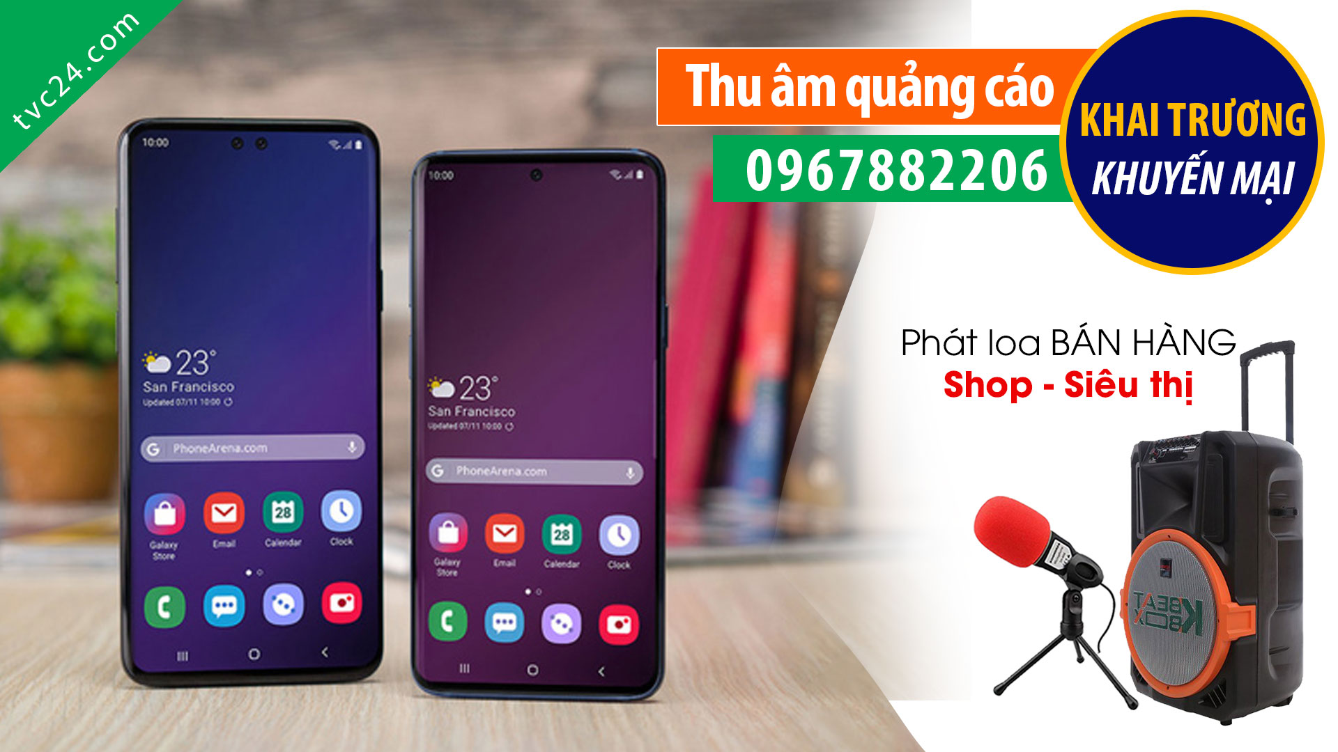 Thu âm quảng cáo Cửa hàng điện thoại Nguyên mobile Khuyến mại giảm giá SỐC