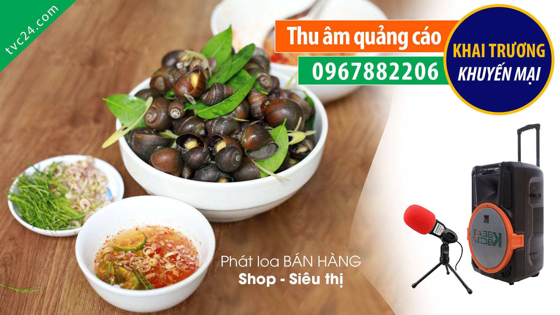 Thu âm quảng cáo Góc bếp Hoàng Lan