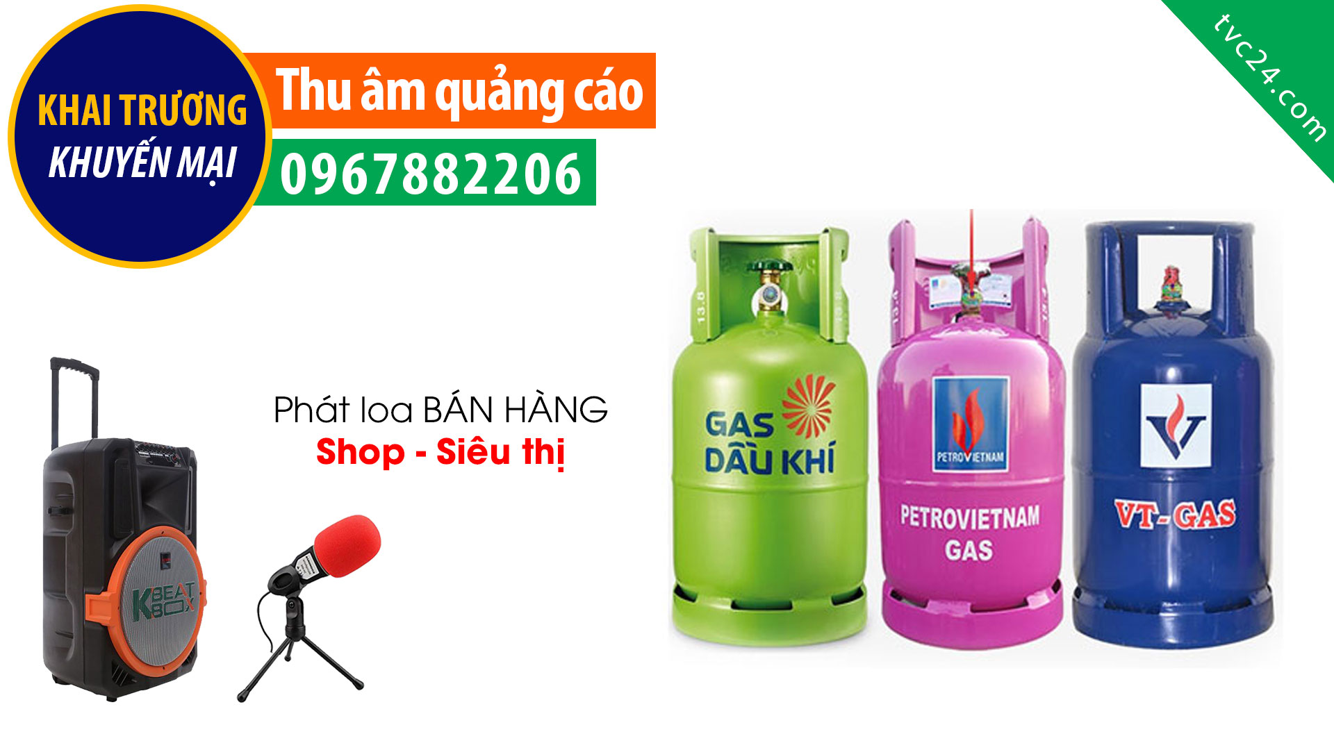 Thu âm quảng cáo Cửa hàng ga Hoa Tập