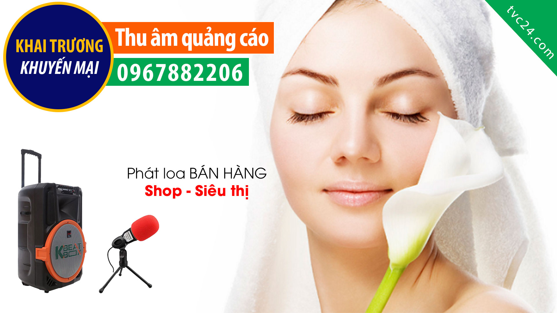 Thu âm quảng cáo Thẩm Mỹ Thiên Hương
