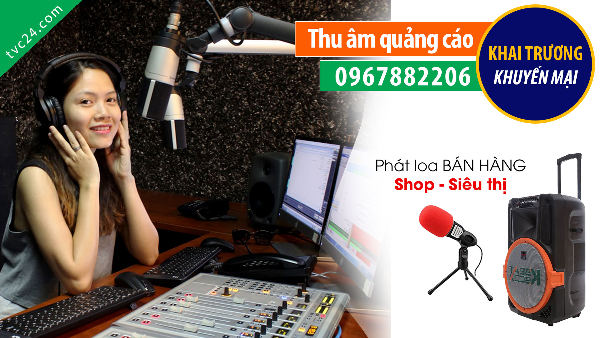 Thu âm quảng cáo cửa hàng điện thoại Store Iphone bán hàng siêu NHANH