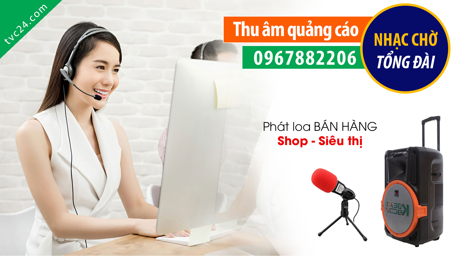 Thu âm tổng đài Ẩm thực Tràng An trong giờ làm việc