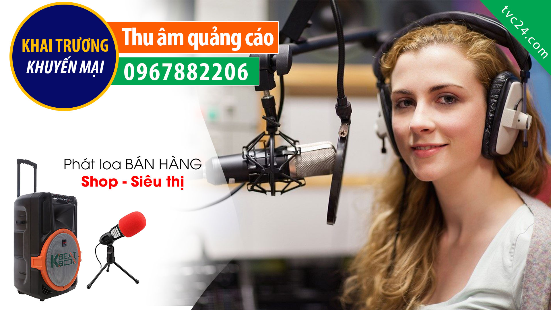 Thu âm quảng cáo dịch vụ maketing facebook Trần Vũ