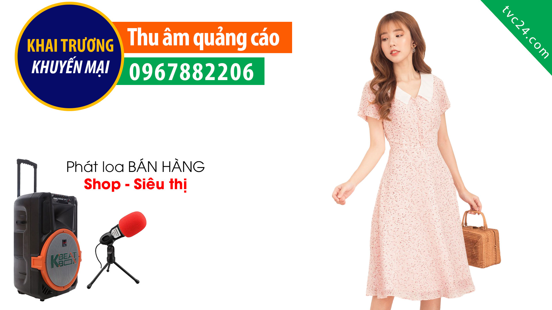 Thu âm quảng cáo khai trương thời trang nữ cao cấp Chevy