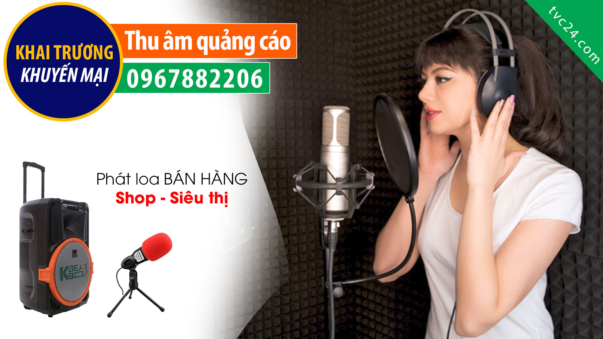 Thu âm quảng cáo Bưu điện Tứ Minh MC đọc siêu hấp dẫn