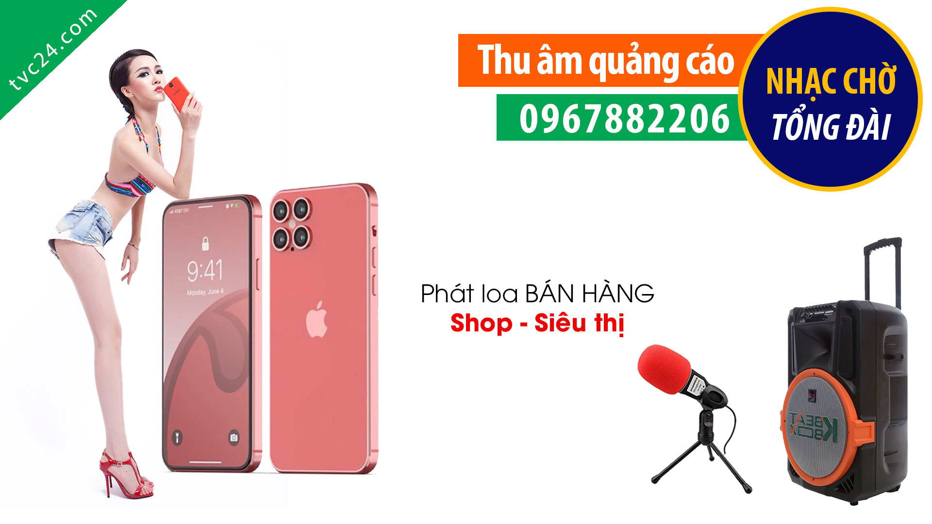 Thu âm quảng cáo dán cường lực 10K Thế Giới Di Động Duy Khánh