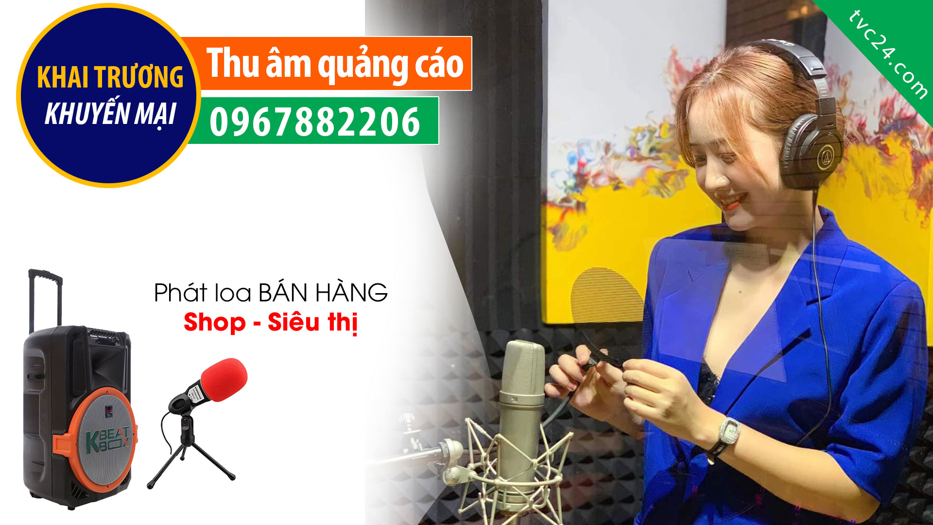 Thu âm quảng cáo Sữa Bỉm Đức Hạnh MC nữ miền Bắc