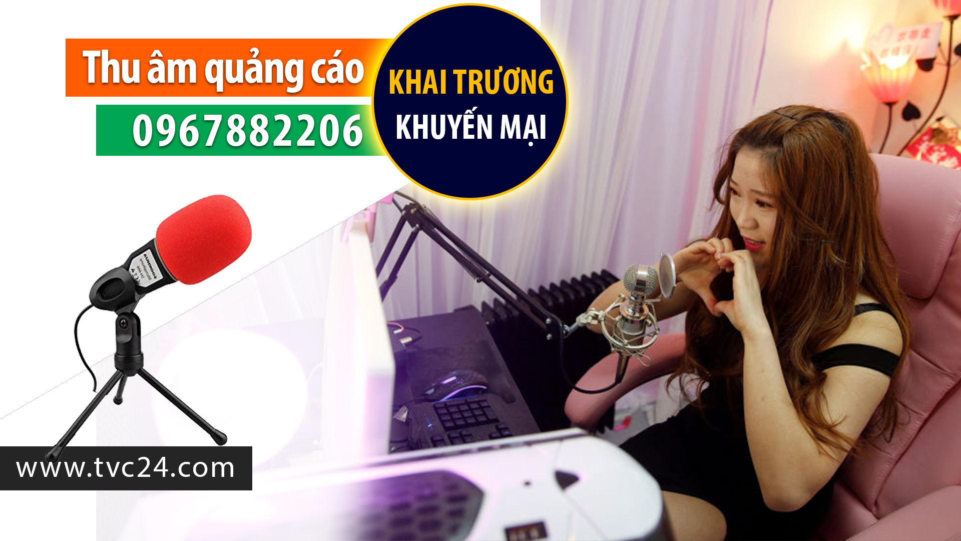 Thu âm, ghi âm quảng cáo phụ kiện xe ô tô One Tech Pro