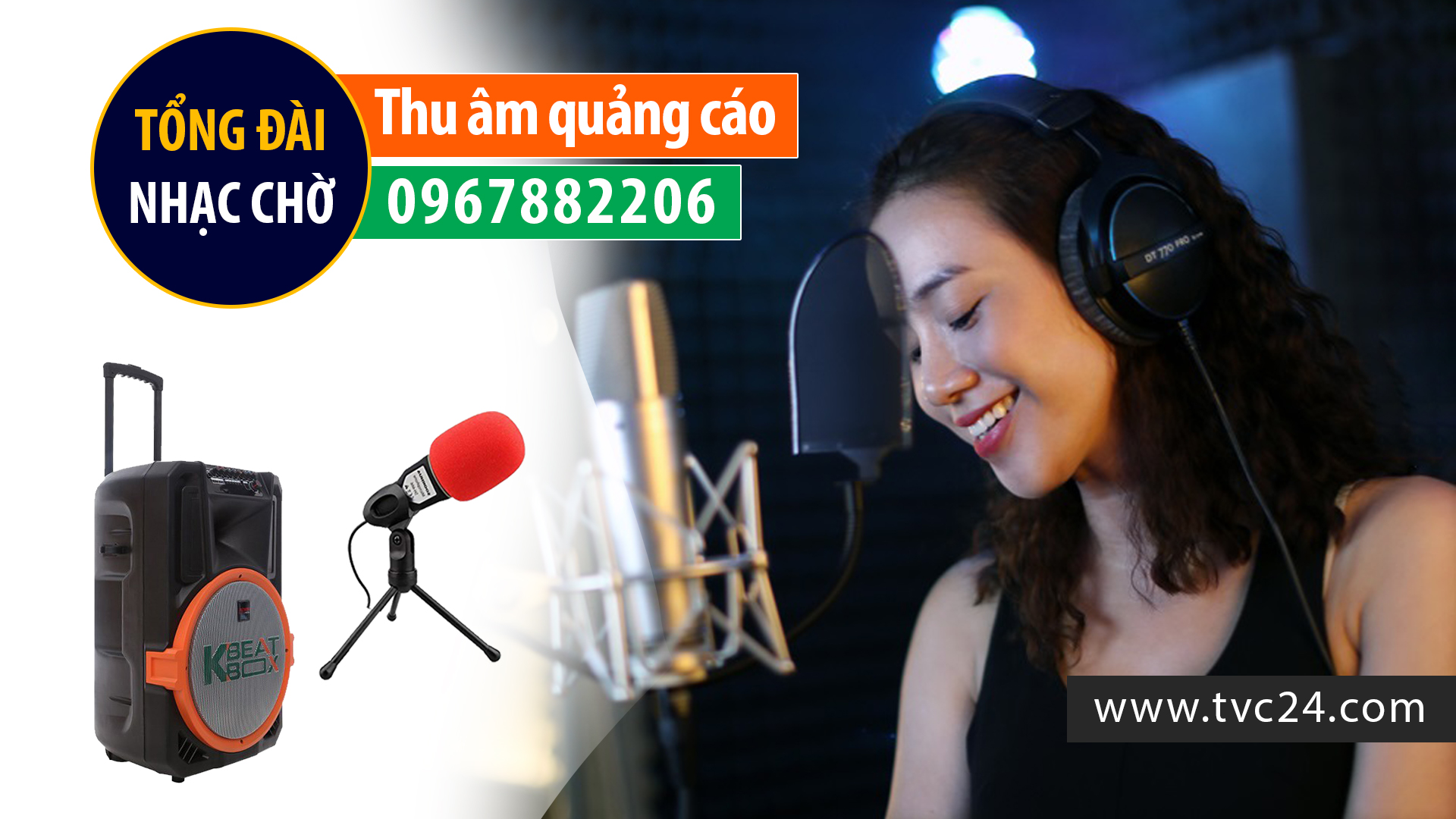 Thu âm quảng cáo khuyến mại hàng Việt Nam xuất khẩu