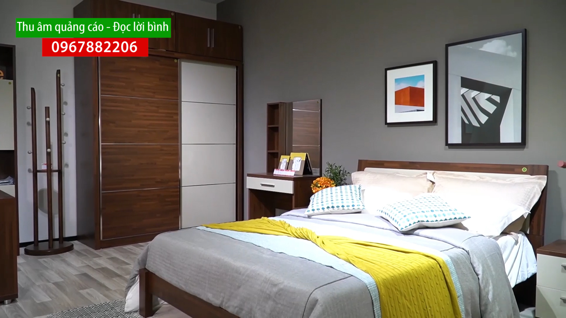 Thu âm quảng cáo ghi âm khai trương nội thất HongKong Táo Đỏ Q&U