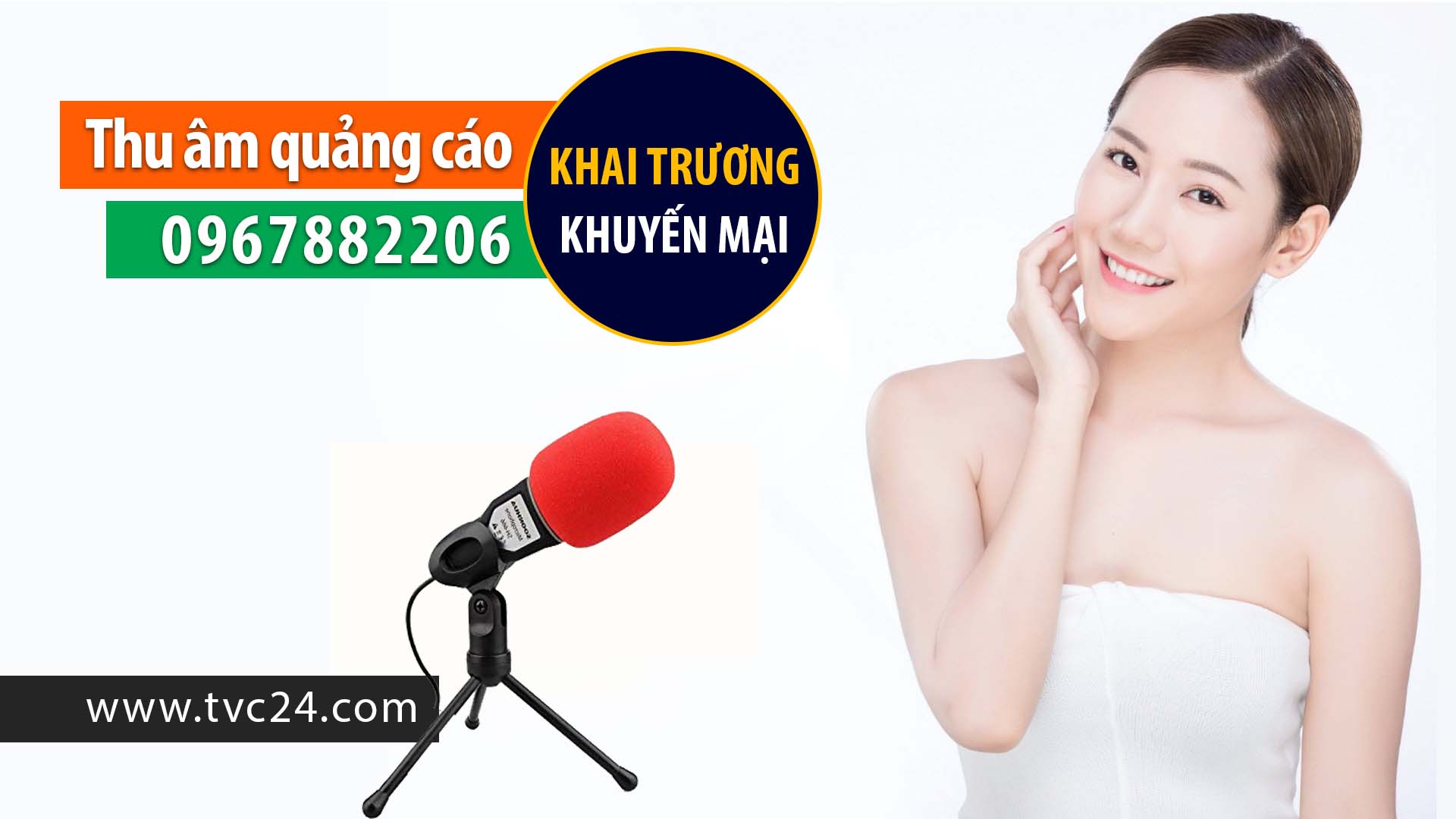 Thu âm, ghi âm quảng cáo học viên San San Academy & Spa