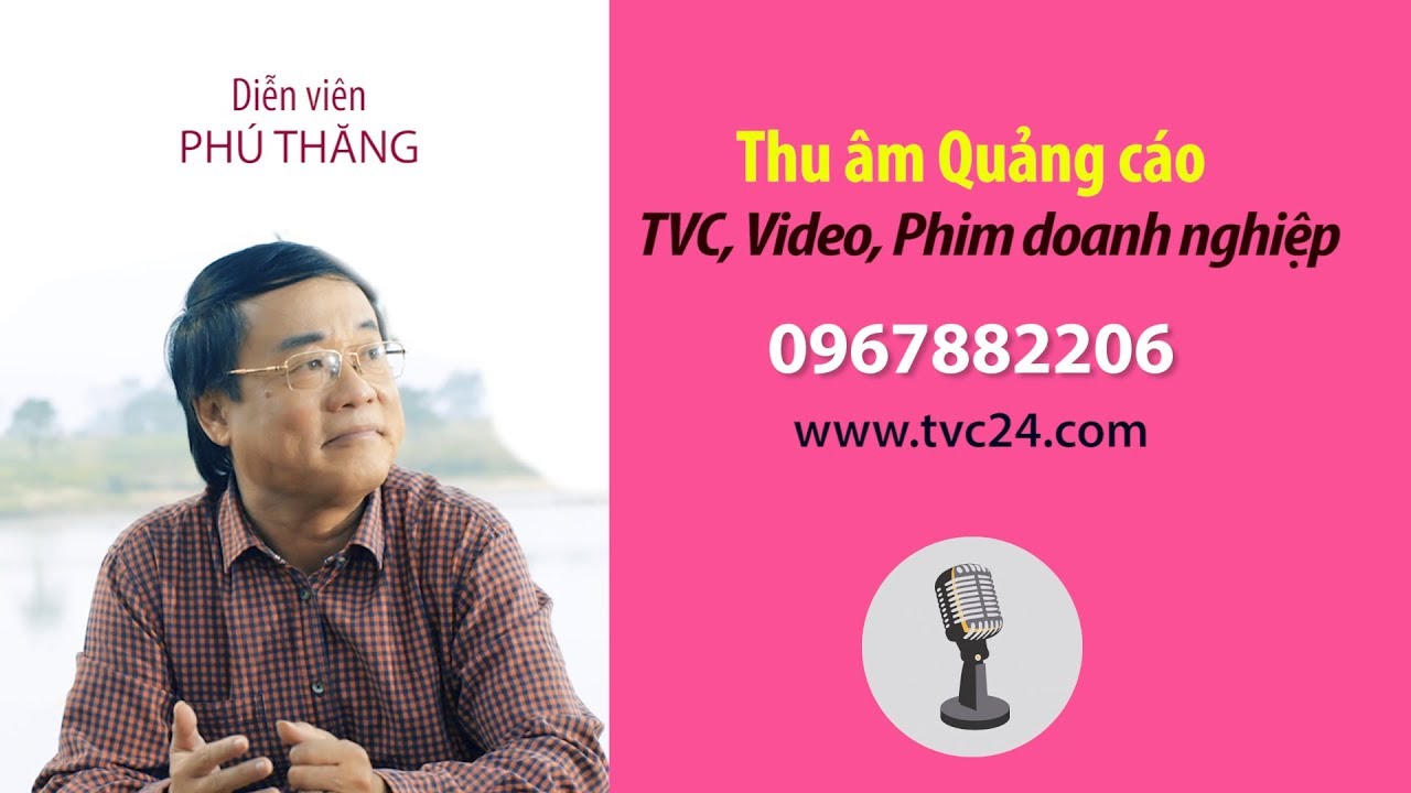 Diễn viên Phú Thăng thu âm quảng cáo dự án BDS AGI Alaska_Phòng thu TVC24: 0967882206
