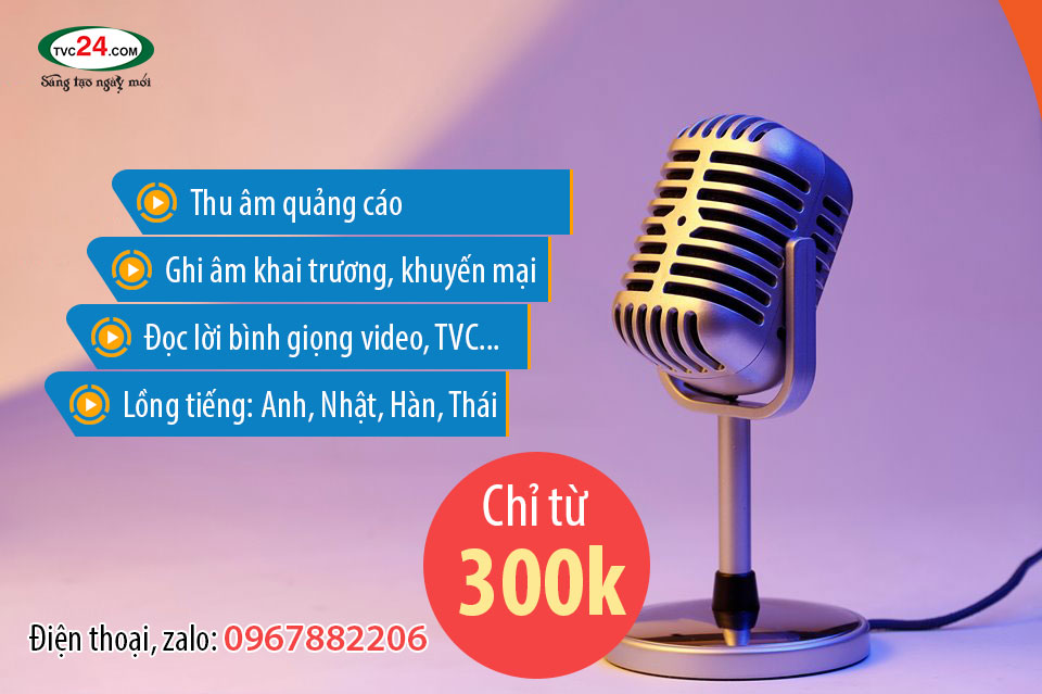 Thu âm quảng cáo siệu thị Local mart