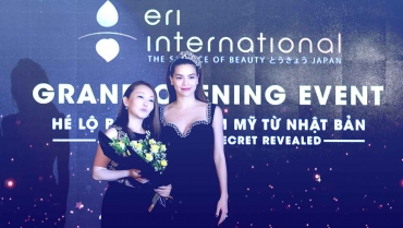 Livestream Hồ Ngọc Hà khai trương Eri International